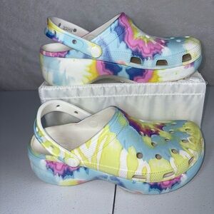 Colorful Tie-Dye Women's Sandals